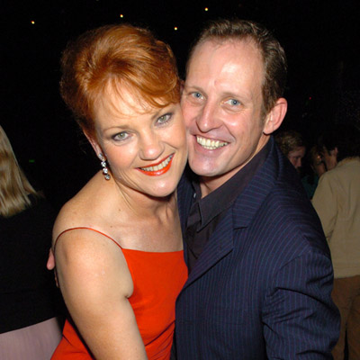 Todd with Pauline Hanson