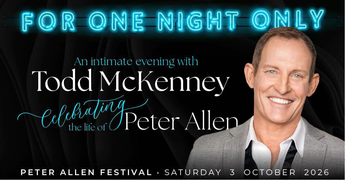 Todd McKenney in Tenterfield